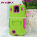 hybrid armor case with viewing stand case for samsung galaxy S4